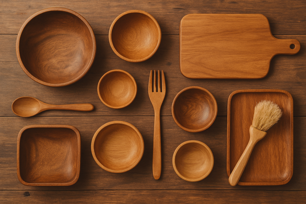 راهنمای نگهداری ظروف چوبی